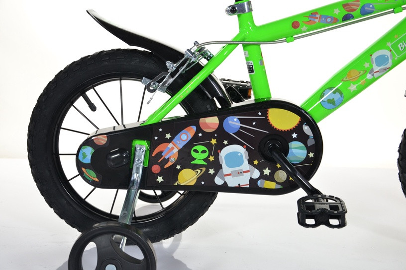 Laste jalgratas Bimbo Bike Cosmos 77335, roheline, 14"