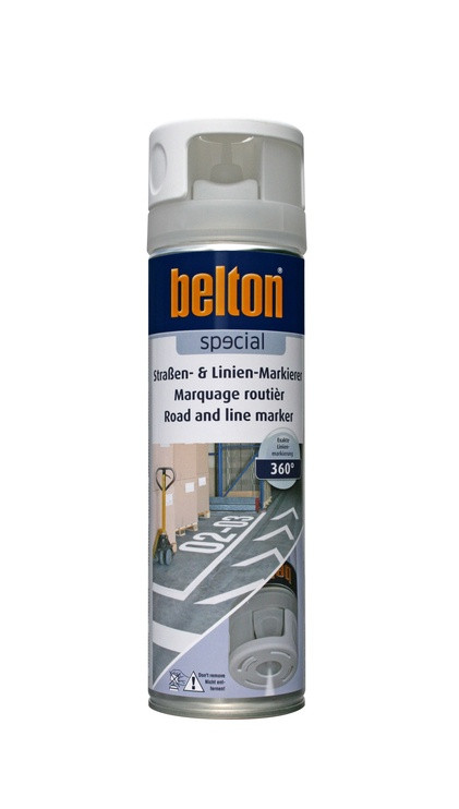 Аэрозольная краска Belton Special, простые, белый, 0.5 л