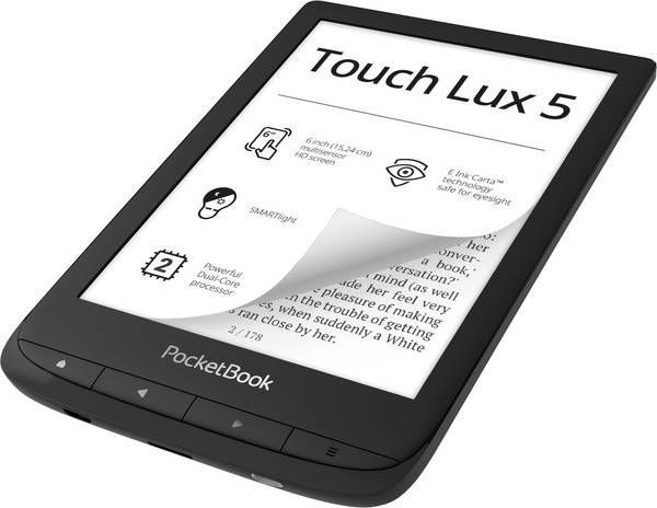 E-raamatu luger Pocketbook Lux 5 Touch, 8 GB