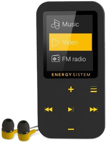 Muusikamängija Energy Sistem MP4 Touch Bluetooth Amber, must, 16 GB