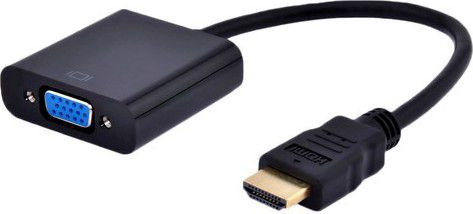 Adapter Gembird HDMI-A to VGA, must, 0.15 m