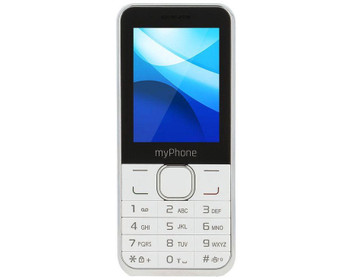Мобильный телефон MyPhone Classic Plus, белый, 64MB/128MB