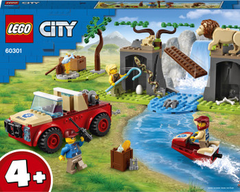 Konstruktor LEGO City Metsapääste maastikusõiduk 60301, 157 tk