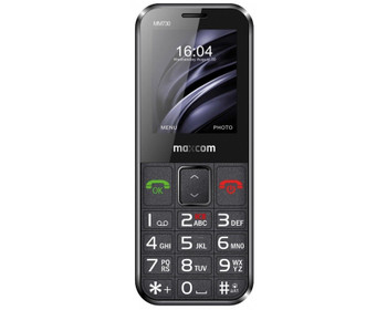 Mobiiltelefon Maxcom MM 730BB Comfort, must