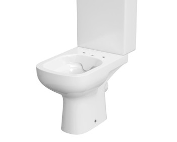 WC-pott Cersanit Colour Clean On 010 K103-027, kaanega, 370 mm x 650 mm