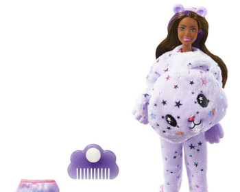 Nukk Mattel Barbie Cutie Reveal Teddy Bear HJL57, 30 cm
