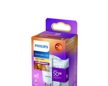 Lambipirn Philips LED, PAR16, soe valge, GU10, 3.8 W, 345 lm