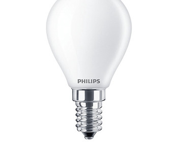 LED lamp Philips LED, P45, soe valge, E14, 60 W, 806 lm