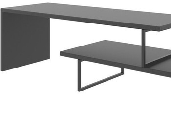 TV-laud Kalune Design Ovit Ovit, antratsiit, 120 cm x 30 cm x 45 cm
