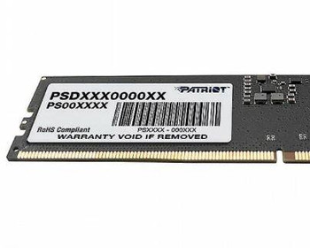 Operatiivmälu (RAM) PATRIOT DIMM 16GB DDR5-4800/PSD516G480081