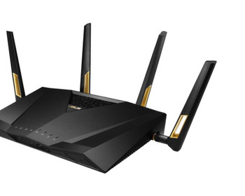 Ruuter ASUS Wireless Router 6000 Mbps Mesh Wi-Fi 6 USB 3.2 1 WAN 4x10/100/1000M 2x2.5GbE
