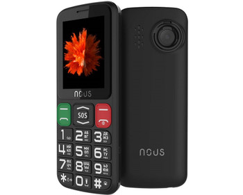 Mobiiltelefon Nous NS2415, must, 32MB/32MB
