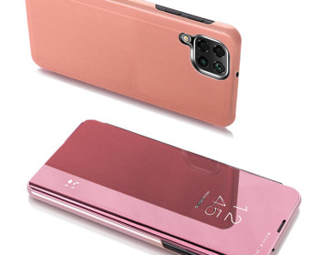 Ümbris Hurtel Clear View, Samsung Galaxy A22 4G, roosa
