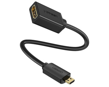 Adapter Ugreen Micro HDMI to HDMI 20134, must, 0.2 m